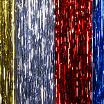 Дождик 150 см синий