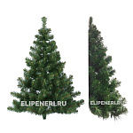 Елка Настенная зеленая 0,90м, ПВХ