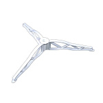 Елка Дакота белая 1,50м 